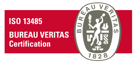 Logo ISO 13485:2016 Bureau Veritas Logo ISO 13485:2016 Bureau Veritas
