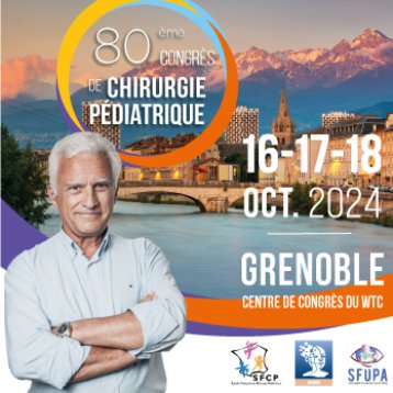 Pr Chavoin au 80e congrès de chirurgie pédiatrique de Grenoble