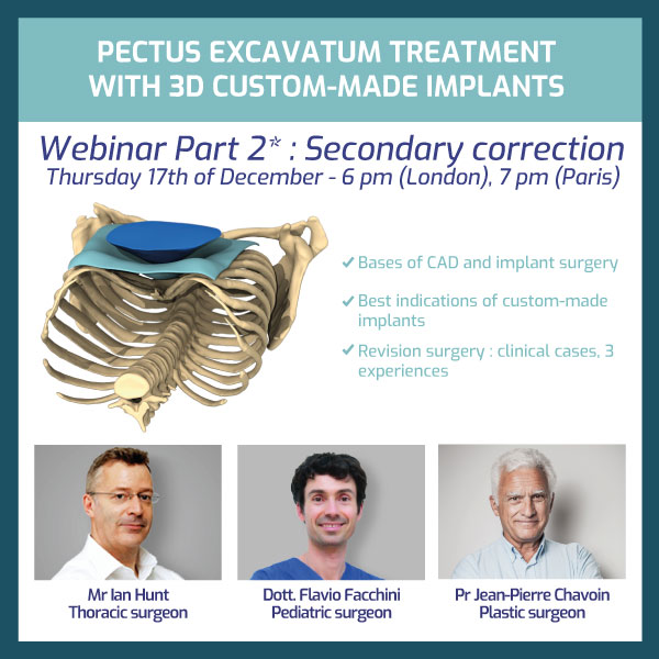 Part 2 of the 3 Pectus specialists : Secondary surgeries